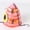 Pink, variant on Hummingbird Houses For Outside,Bluebird Houses For Outside,Metal Beehive Bird House with Bees - 6.5IN Weatherproof Hanging Decorative for Outside Garden, Patio, Attracts Wild Birds(Orange)