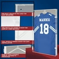 thumbnail image 5 of PENNZONI Jersey Frame Display Case, Acrylic Sports Jersey Frame Shadow box w/ Padlock, Black Back, 5 of 12