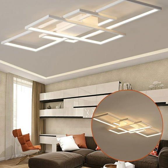 Ceiling Light, Modern Ceiling Light, Flush Mount Lighting Fixture for Kitchen, Living Room, Bedroom, Bar, Aisle, Foyer, Hotel, Restaurant, Warehouse, Basement, Cafe, Dining Room