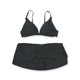 thumbnail image 2 of Bikini de 2 piezas Island Escape Halter Push Up Skirtini negro 14, 2 of 2