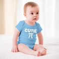 thumbnail image 3 of Cutie Pie - Baby Clothes - Funny Newborn Bodysuit Outfits for Boys And Girls Sky Blue-style 24months, 3 of 7