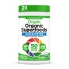 Orgain Organic Green Superfoods Powder, Original - Antioxidants, 1 Billion Probiotics, Vegan, Dairy Free, Gluten Free, Kosher, Non-GMO, 0.62 Pound (Packaging May Vary)