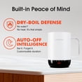 thumbnail image 2 of Vsitoo S3 Pro 16oz Smart Heated Coffee Mug, Auto-Sensing AI, 120-150°F, Hands-Free, White, 2 of 9