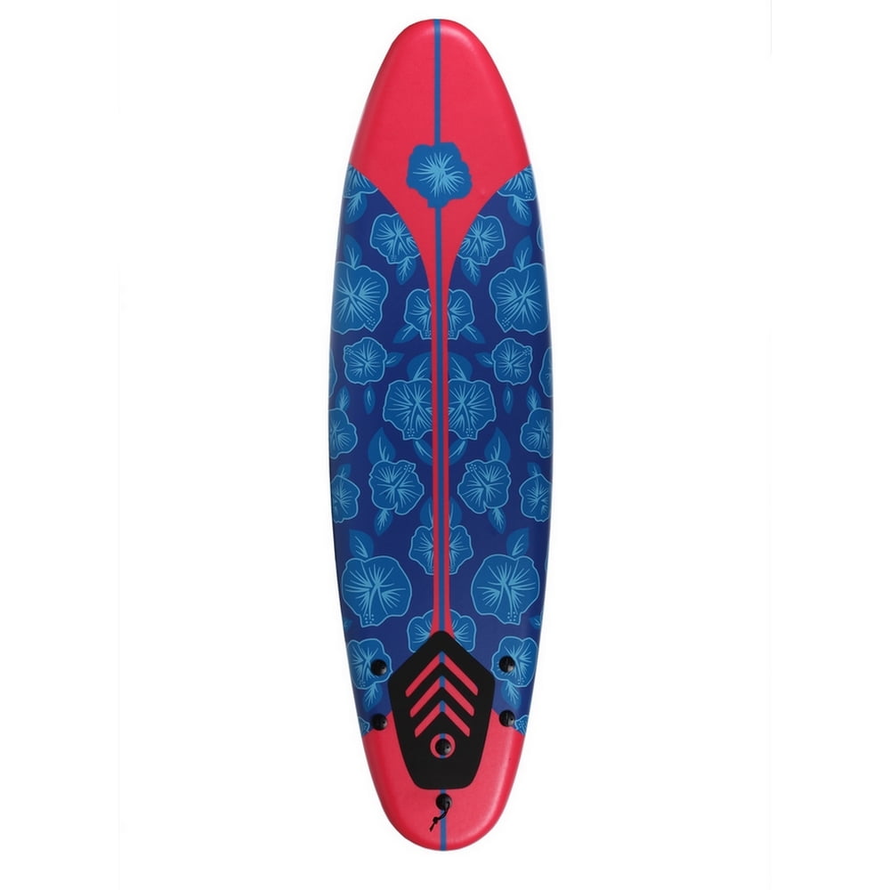 North Gear 6 ft Foam Surfboard Blue/Red