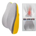 thumbnail image 3 of Asiento de coche Colcomx cojín de respaldo de espuma viscoelástica Amarillo, 3 of 8