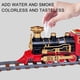 thumbnail image 5 of onlyliua Ofertas Flash Juego de Tren de Juguete con Luces y Sonidos Juego de Tren de Vapor Navideño Vías de Ferrocarril Juguetes Que Funcionan con Pla para Niños, 5 of 7