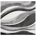 thumbnail image 2 of Safavieh Hollywood Dalton Abstract Area Rug, Gray/Ivory, 5'3" x 5'3" Square, 2 of 11