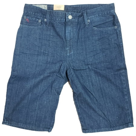 Polo Ralph Lauren Boy's Denim 100% Cotton Jean Shorts, Elver Blue, 4