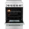 thumbnail image 2 of Forno Loiano 24 Inch Freestanding Electric Range Stainless Steel with Storage Drawer, 2 of 8