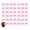 Pink, variant on 500pcs Small Red Craft Sewing Fabric Bows Mini Satin Ribbon Bows Hair Accessories Portable Valentines Day Decoration for Wedding Party Favor