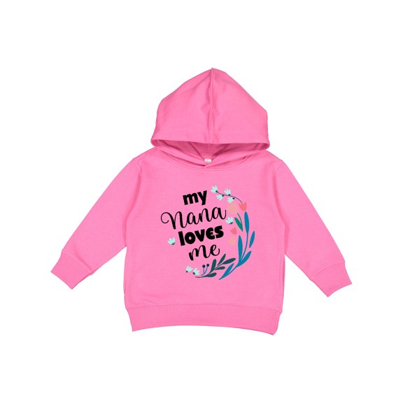 Inktastic My Nana Loves Me Granddaughter Toddler Hoodie
