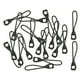 thumbnail image 1 of 50 tiradores de cremallera de nailon de repuesto para mochilas, chaquetas y bolsos. Negro, 1 of 8