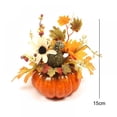 thumbnail image 6 of Artificial Pumpkins and Pomegranate Maple Leaves Fake Pumpkins Artificial Vegetables for Fall Garland Halloween Thanksgiving Decorations, 6 of 6
