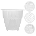 thumbnail image 2 of Miangastore Root-Control Flower Planter Plastic Square 1Set 7.07x7.07x6.09in, 2 of 9
