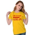 thumbnail image 5 of I Dont Get Older I Level Up Gamer Women's T Shirt Ladies Tee Brisco Brands 2X, 5 of 6