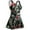 Black Flower, variant on Summer Mae Women's Plus-Size Flower Printing Shaping Body One Piece Swim Dresses Swimsuit