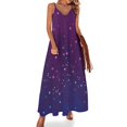 thumbnail image 1 of Nuevo vestido sin mangas con puesta de sol y palmeras vestidos verano mujer vestidos de noche para mujer vestidos de manga larga, 1 of 7