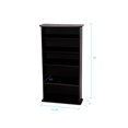 thumbnail image 4 of Atlantic Drawbridge - Media storage - MDF, wood composite - flat black DVD, CD, Blu-ray Disc - floor-standing, 4 of 7