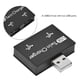 thumbnail image 5 of Mini USB Hub 2 puertos USB doble cargador divisor adaptador convertidor para PC unidades flash USB, 5 of 8