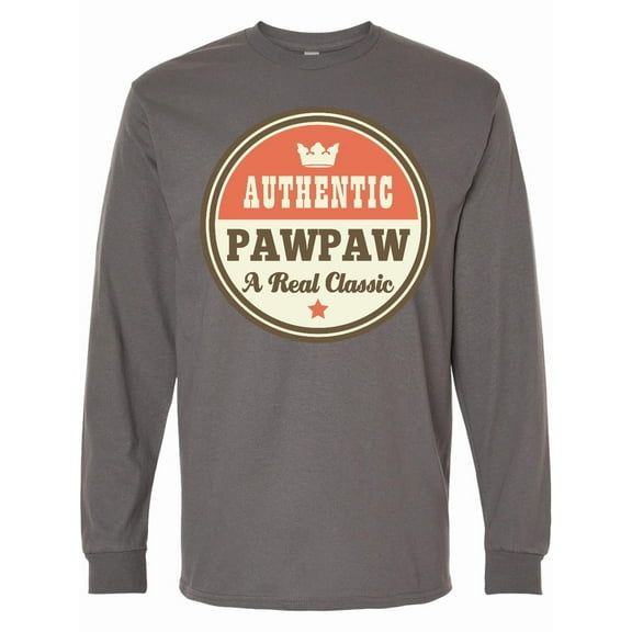 Inktastic Pawpaw Grandpa Long Sleeve T-Shirt