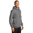 thumbnail image 4 of Port & Company Core Fleece Pullover Hooded Sweatshirt-M (Medium Grey), 4 of 6