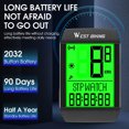 thumbnail image 4 of 5 Language Bicycle Speed Meter Waterproof Cycling Mileometer Multi-functional Bike Speedometer Full Screen Backlight Cycling, 4 of 8