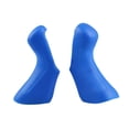 thumbnail image 4 of 2 fundas para palanca de cambios, antideslizantes, para bicicletas de carretera azul, 4 of 9