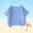 Blue, variant on Cethrio Boys Cotton T-shirts, Casual Short Sleeve Pullover Crew Neck Summer Tees Tops Blue Size 10-12