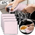 thumbnail image 2 of Thickened Absorbent Dish Cloth - Oil Removing, Durable Scouring Cloth, Easy Cleaning, For Kitchen Table Wiping, 2 of 9