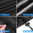 thumbnail image 4 of Grill Protector, Heavy Duty Waterproof Grill Cover for Outdoor Barbecue, Dustproof BBQ Smoker Cover for All Weather Protection, 4 of 5