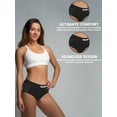 thumbnail image 3 of Starter Women's Seamless Briefs Underwear, 6-pack, 3 of 8