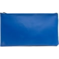thumbnail image 2 of Checks Inc. Zipper Bank Deposit Bag, 5.5 by 10.5 Inches, Blue, Pack of 5, 2 of 4