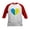 Red/White, variant on CafePress - I Stand With Ukraine Heart Baseball Jersey - Kids Cotton Baseball Jersey, 3/4 Sleeve Shirt