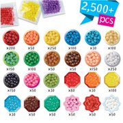 Aquabeads Super Mario Creation Cube, Complete Arts & Crafts Bead Kit for Children - make your favorite Mario characters with over 2500 beads