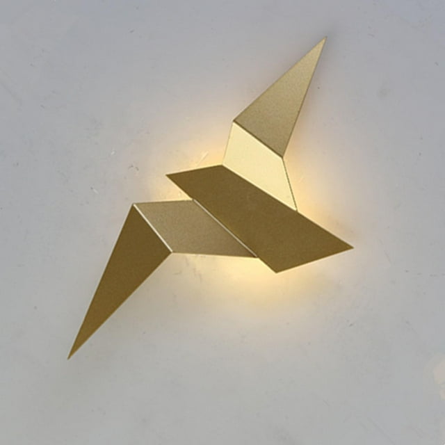 Lámpara de pared LED, accesorios de iluminación para interiores, montaje en pared, iluminación interior moderna, luces nocturnas para , sala Oro
