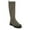 Dark Olive Fabric, variant on SOUL Naturalizer Womens Orchid Knee High Lug Sole Boots