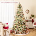 thumbnail image 2 of Gymax 7.5ft Artificial Christmas Tree Hinged Xmas Tree w/ 1135 Branch Tips 470 Lights, 2 of 10
