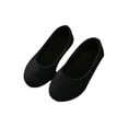 thumbnail image 1 of MAWCLOS Mocassins pour Enfants Bout Rond Ballerines à Enfiler Chaussures Habillées Décontractées Bas Profil Chaussures de Mariage Noir 8C, 1 of 3