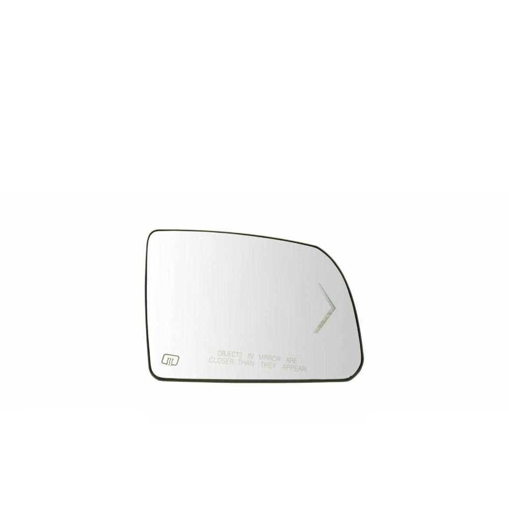 TRQ Side View Mirror Glass Assembly Heated w/ Backing Plate RH for Toyota 