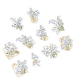 thumbnail image 4 of 30pcs Flower Stickers Multi Purpose Unique Floral Decorative Stickers for Handbook Notebook Album Lily of The Valley, 4 of 5