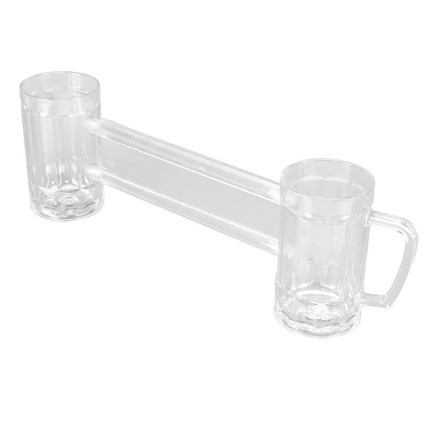 Taza de cerveza, taza de cerveza de 430 ml, taza de cerveza doble, taza de cerveza de barra, rendimiento de alta gama