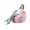 Round Pink, variant on PetFurnishn Dutch Velvet Bean Bag Chair with Armrests & Storage Pocket - Cozy Lounge Chair with Removable, Washable Cover for Living Room, Bedroom & Game Room,L Shape Brown