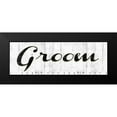thumbnail image 2 of Grey, Jace 18x9 Black Modern Framed Museum Art Print Titled - Groom, 2 of 5