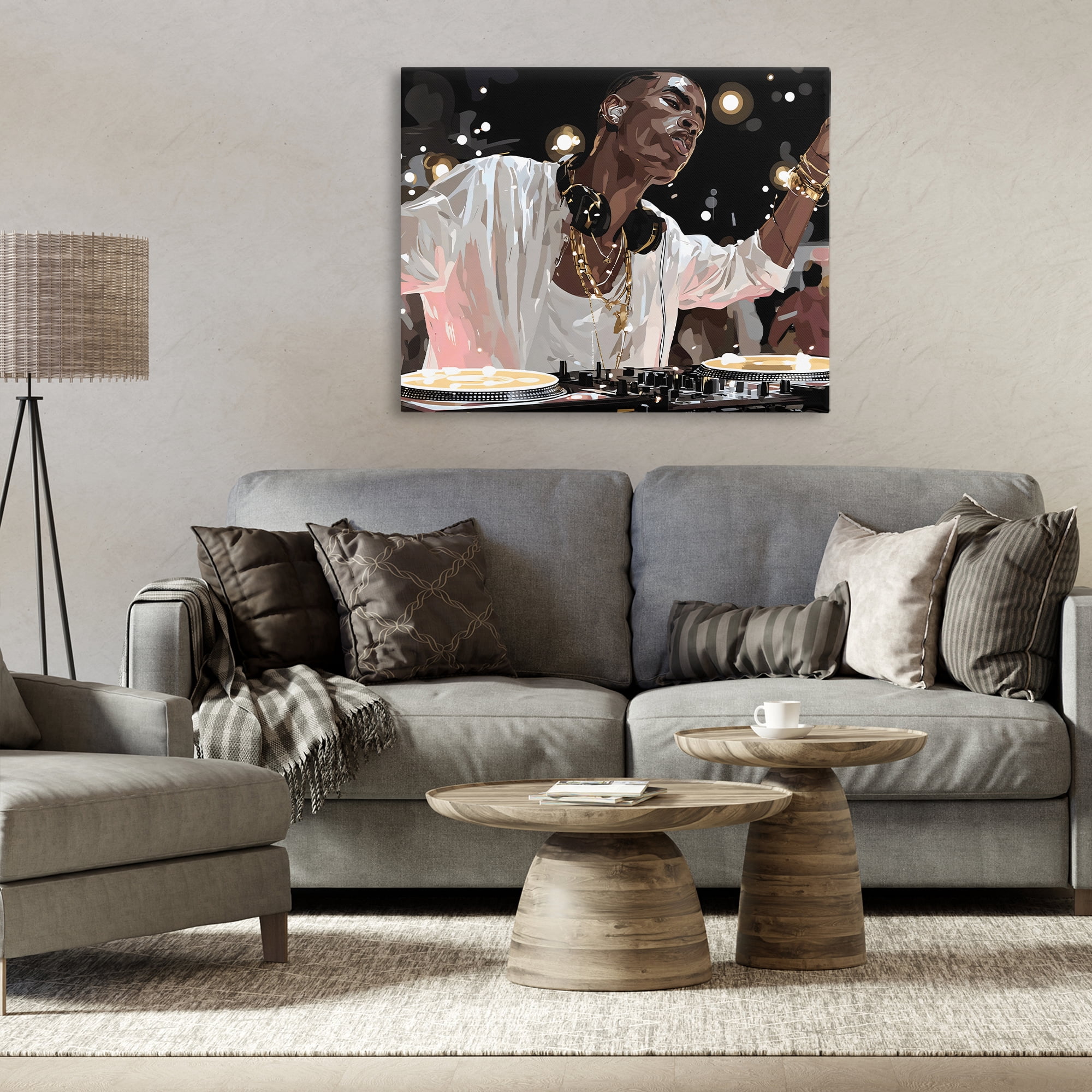 Stupell Industries Music In His Soul Canvas Wall Art, design by Franklyn Gregory