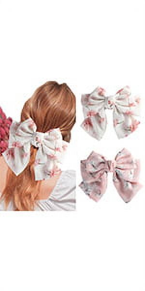 4 Pcs Elastic Hair Scarf Headband, Non Slip Vintage Flower Bandanas