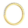 thumbnail image 2 of 1/2 Carat Round Diamond Wedding Band Ring in 14K Yellow Gold (Ring Size 6.75) (I1-I2 Clarity), 2 of 5