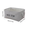 thumbnail image 3 of Clearance! Boovnll Storage Basket, Foldable Large Capacity Multipurpose Thickened Baskets with Handles for Bedroom, Living Room, Bathroom Shelves, Clothes, Blankets, Socks Storage, Toys, Basket, 3 of 6
