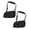 Black 2 Packs, variant on WJY Shoulder Arm Sling Elbow Support Wrist Wrap for Broken Fracture Injury Relief, Black, 15 in x 7.8 in, 1 Pack