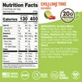 thumbnail image 4 of Lenny & Larry's Fitzels Protein Pretzels Snack,Chili Lime Time, 20g of Protein, 8 Pack, 4 of 5