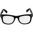 thumbnail image 2 of Amscan Multicolor Halloween Nerd Costume Clear Glasses, 2 of 2